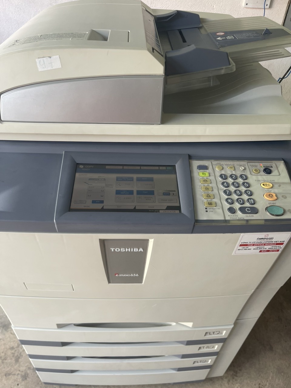 Máy Photocopy Toshiba e-Studio 856 9 z6704897049472 b6934d6ff96fbad440ad30508357f9ae