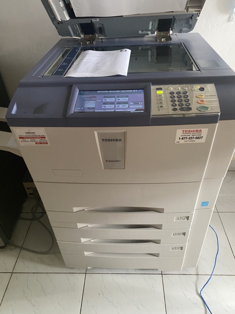 Máy Photocopy Toshiba e-Studio 857 2 z6704906406968 2a0f761921e8d2afdb1056ef5a681a7e