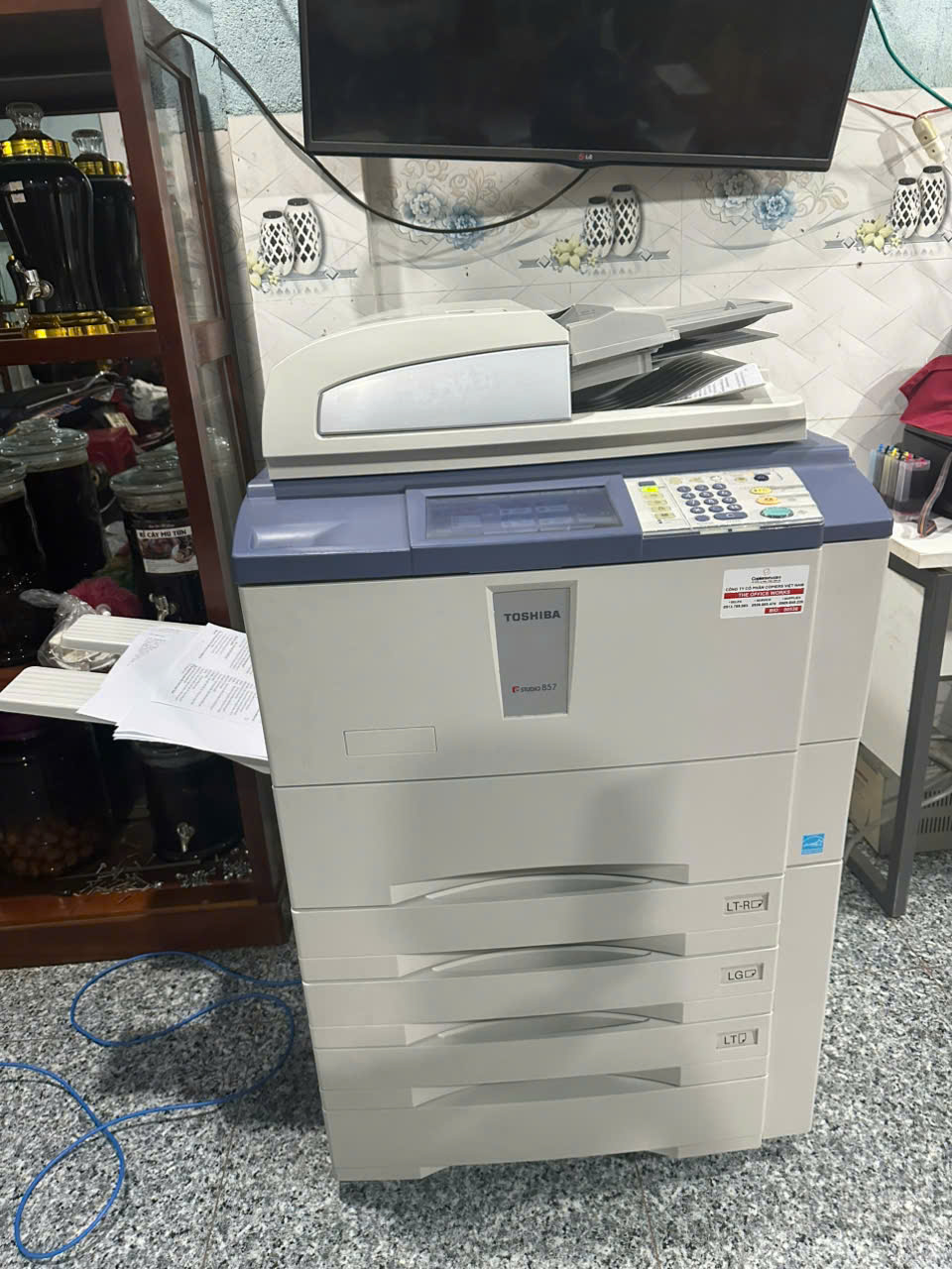 Máy Photocopy Toshiba e-Studio 857 6 z6839357545876 a7273c37bf4ddbb051e0aafe22ac8ea5